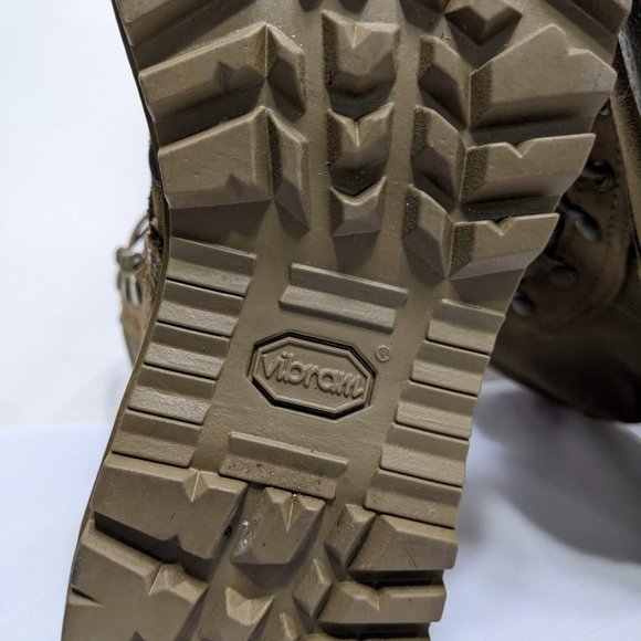 BELLEVILLE Desert Tan Suede & Cordura Military Combat Boot AHWC - 6R Unisex NWOT - Picture 10 of 12